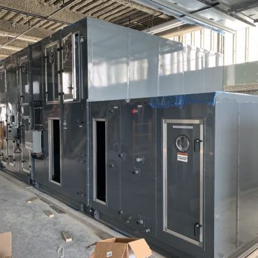Custom air handling unit at the Rochester Institute of Technology
